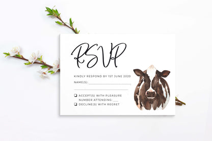 Dairy cow RSVP