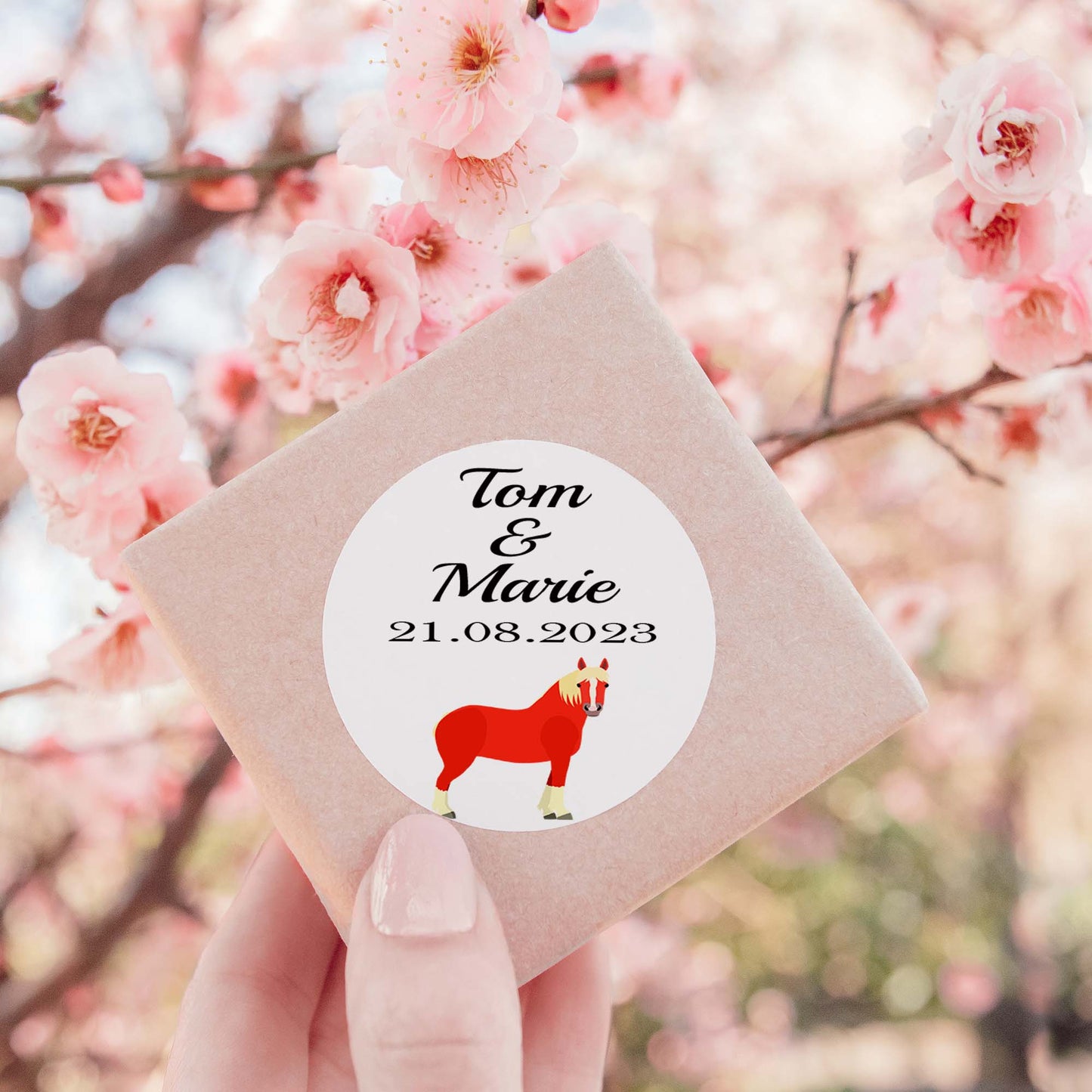 Horse Breed Favour/Thank You Stickers