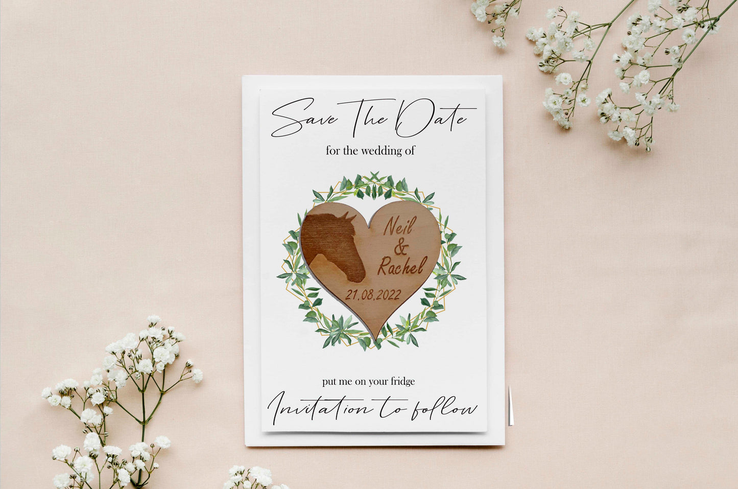 Horse Save the Date Magnet