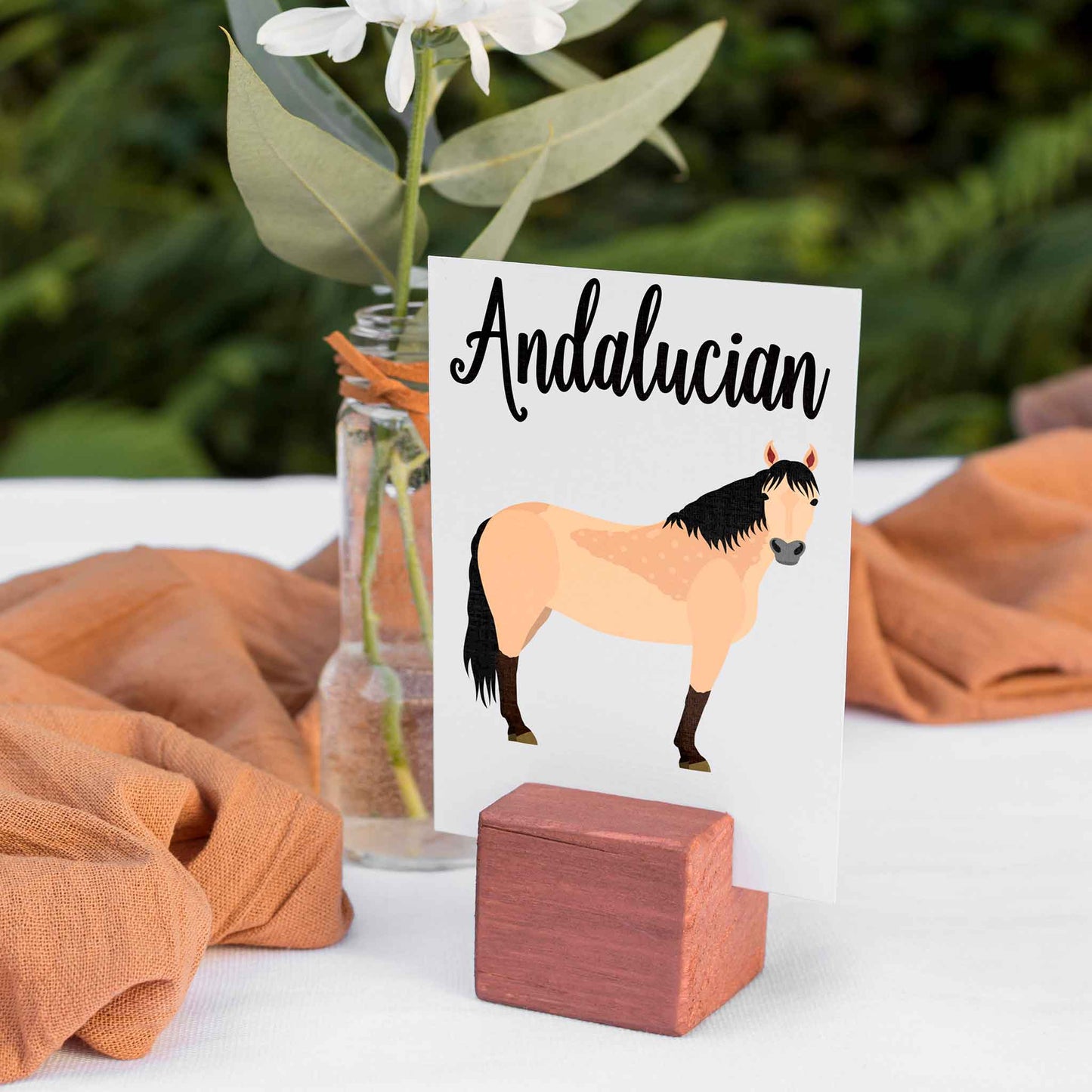 Horse Breed Table Numbers