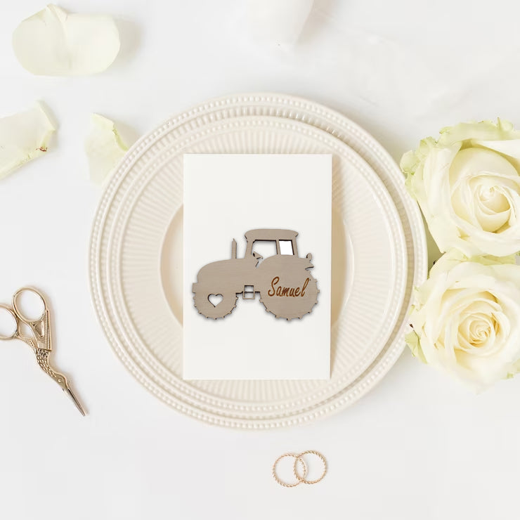 Tractor Place Settings